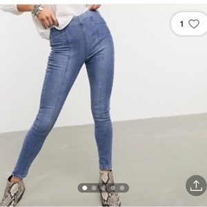 Free people feel alright high waisted jegging